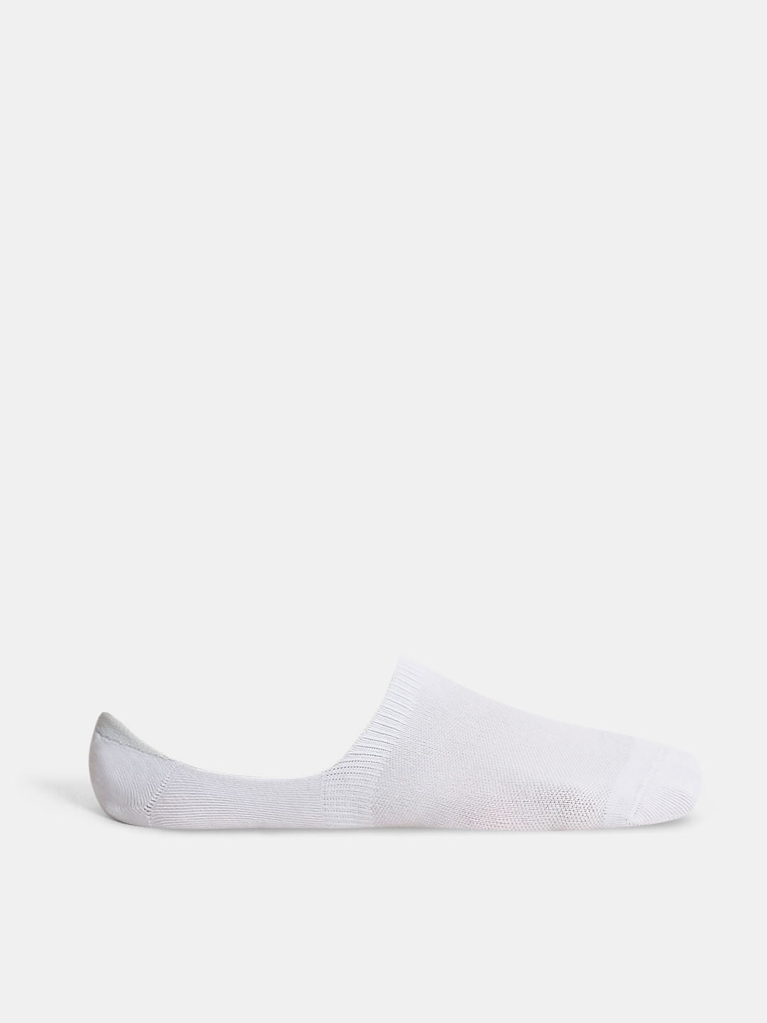 Pack of 3 White No-Show Socks