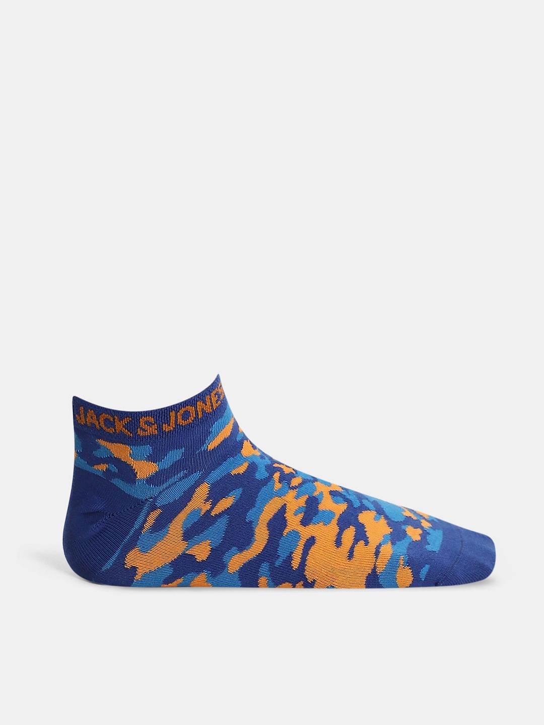 Pack of 2 Camo Print Ankle Length Socks