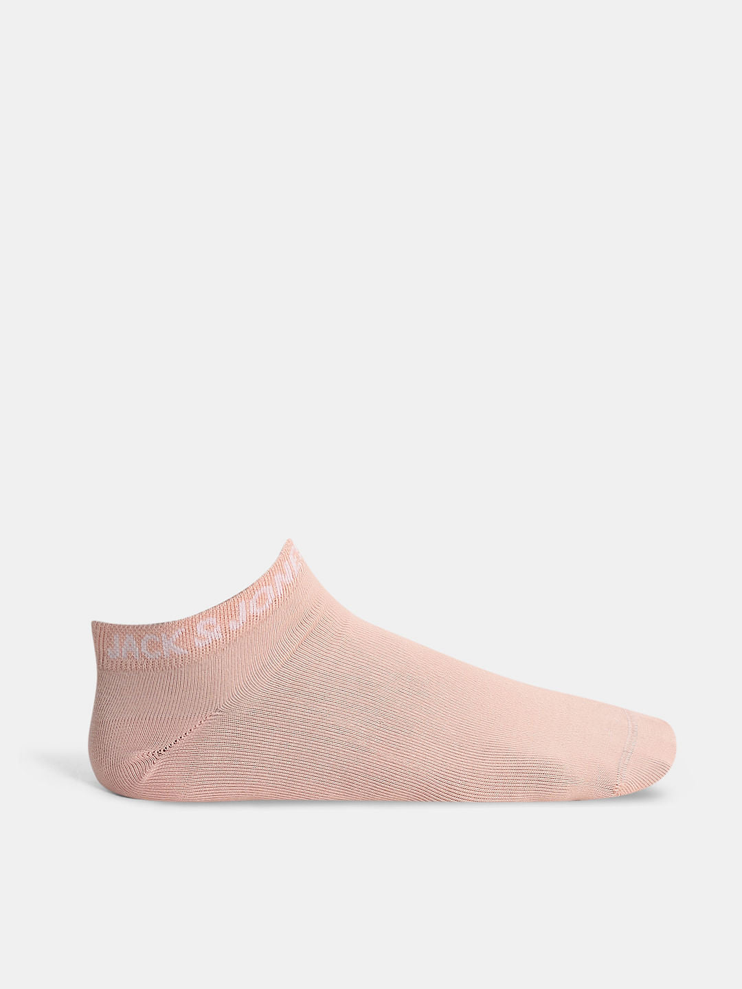 Pack of 2 Solid Ankle Length Socks - Light Pink & Green