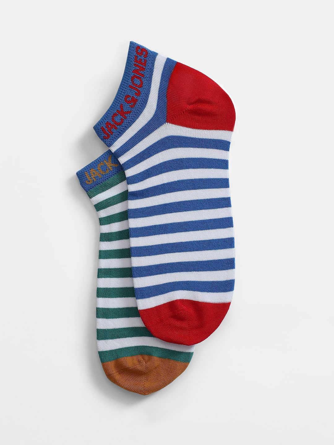 Pack of 2 Rugby Ankle Length Socks - ONE