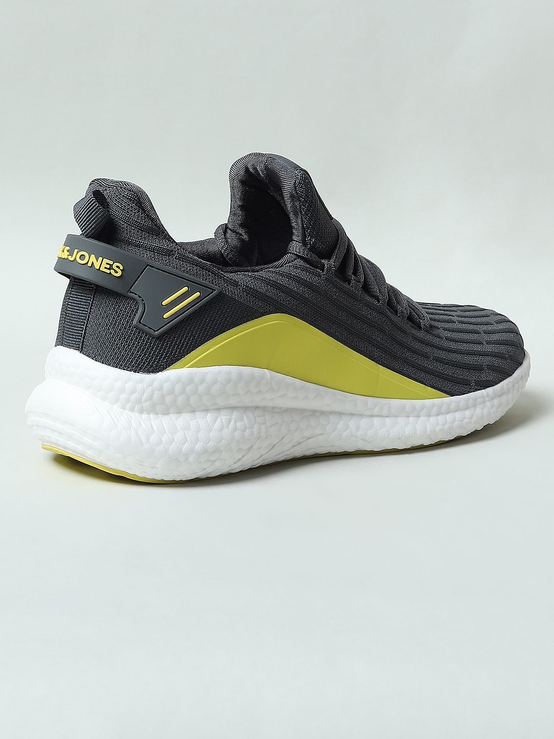 Grey Colourblocked Sneakers