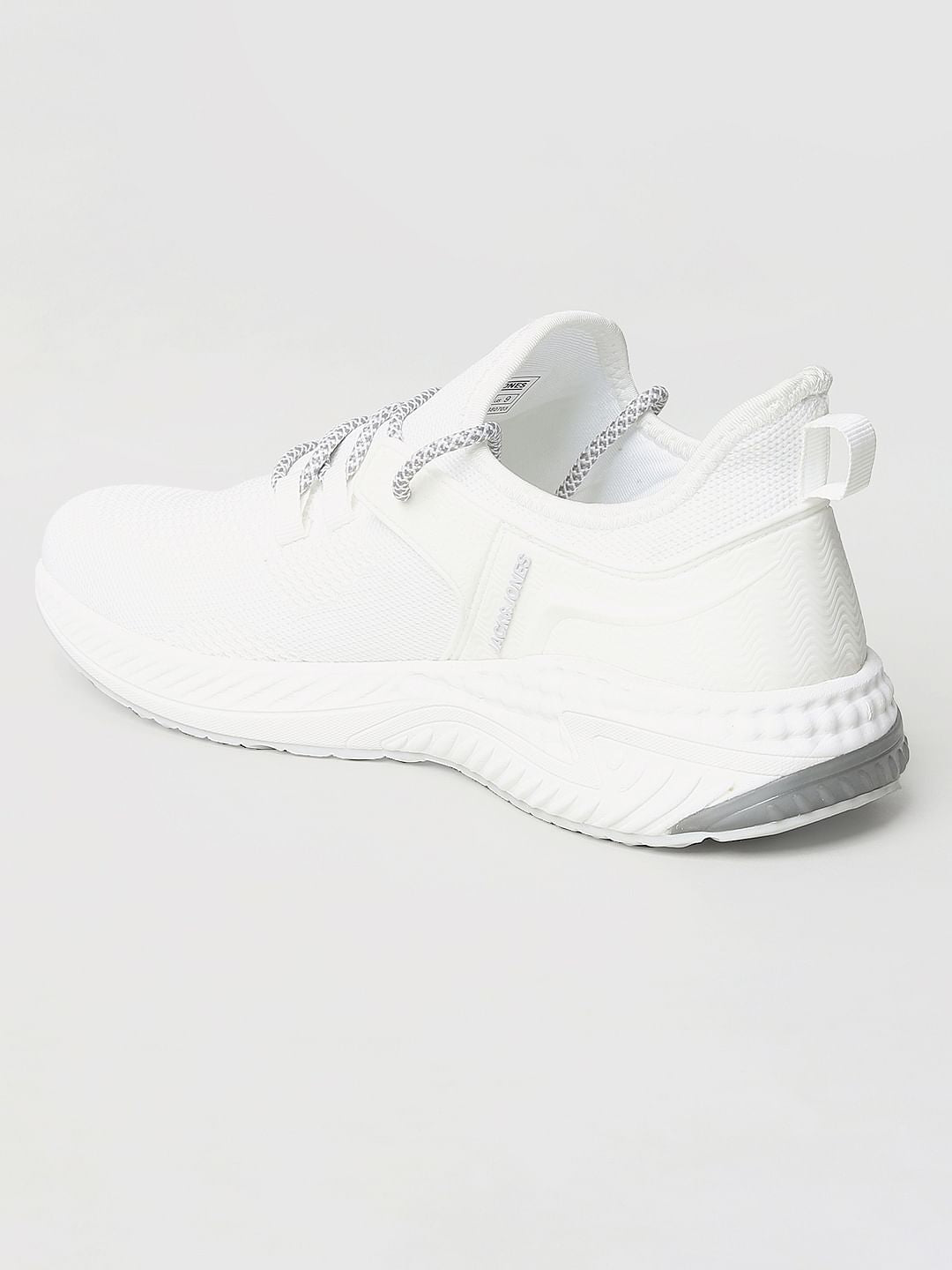 White Lace Up Sneakers