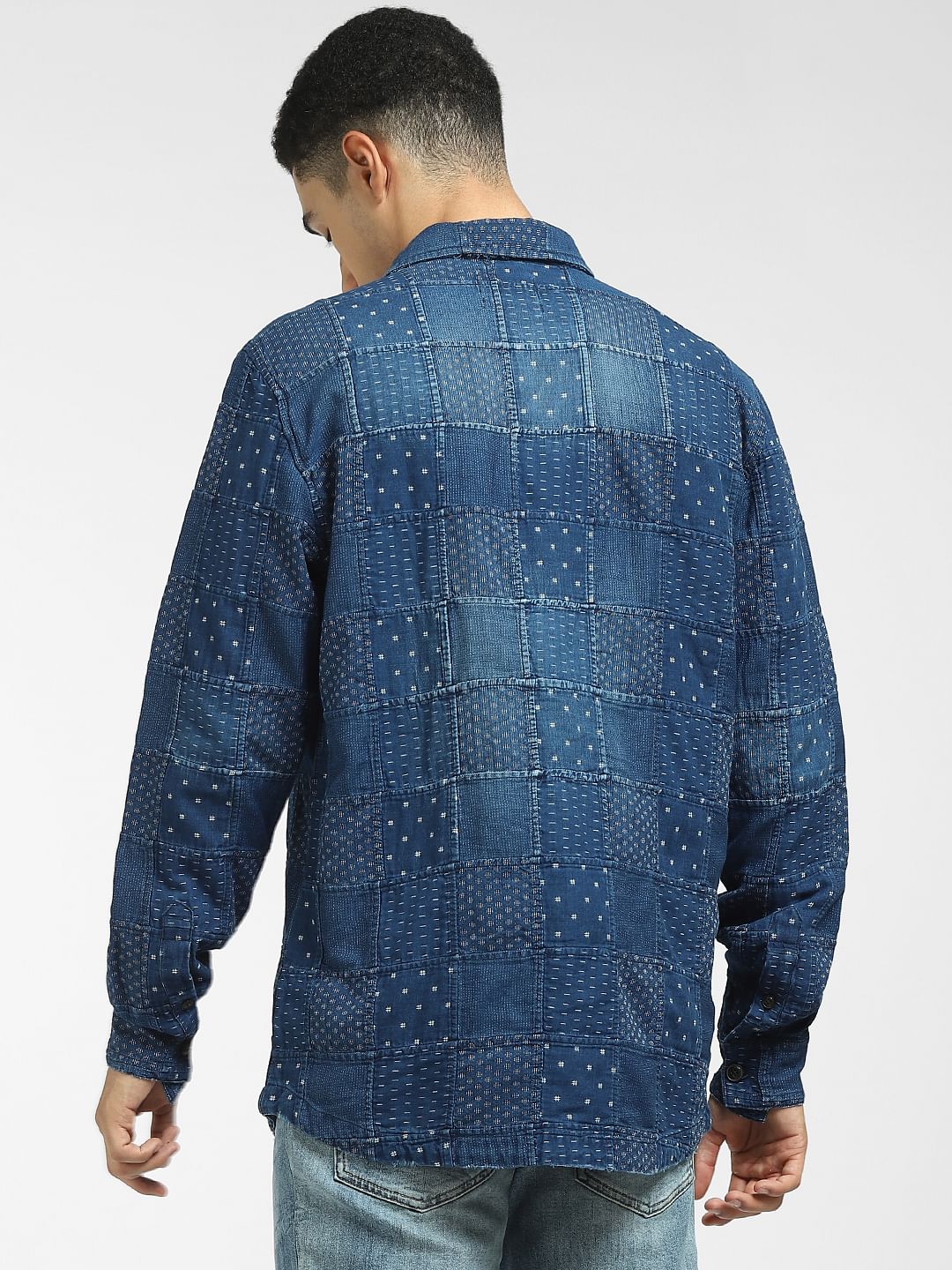 Blue Denim Full Sleeves Shirt