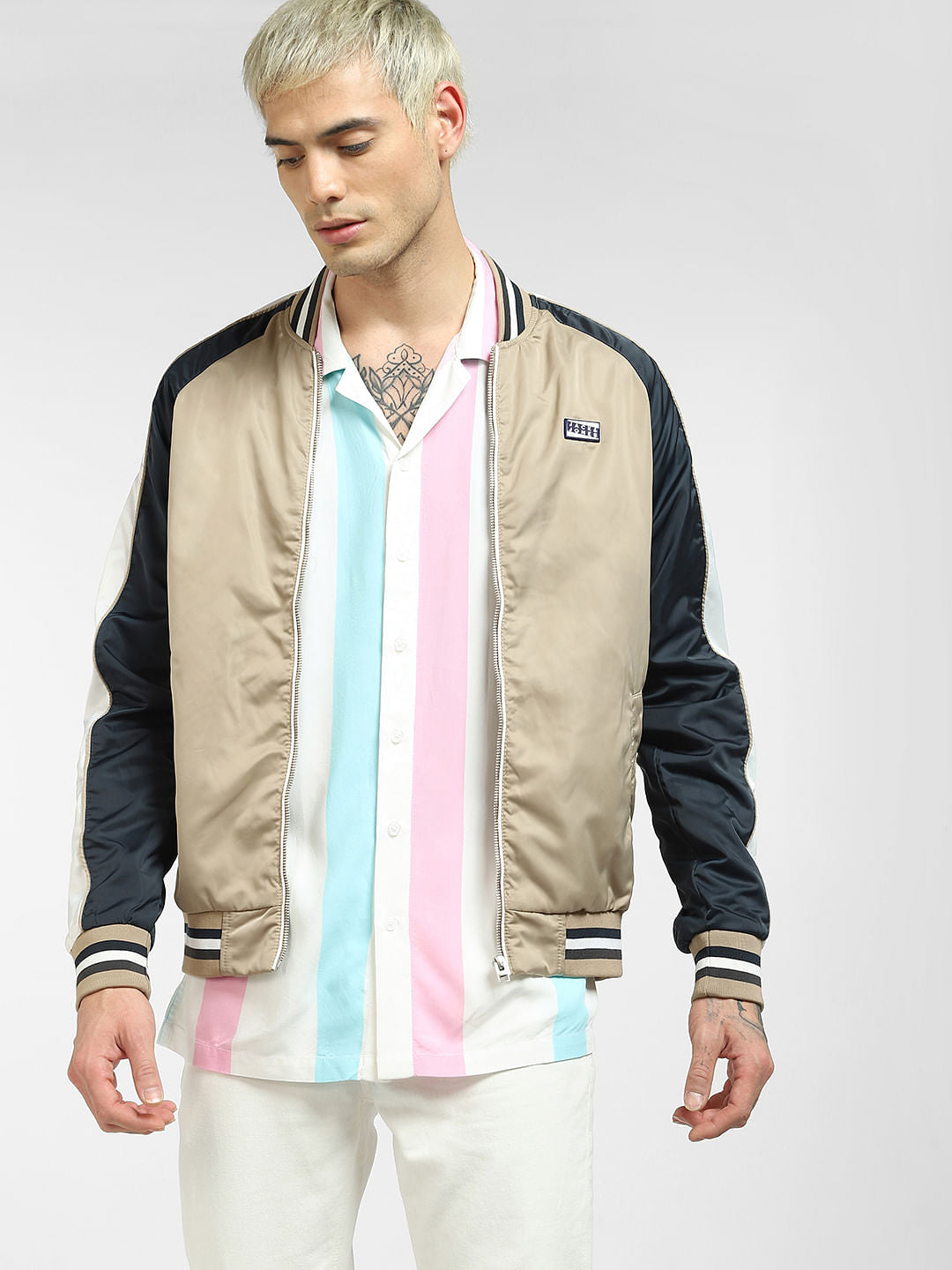 White Plain Coloured Shirt