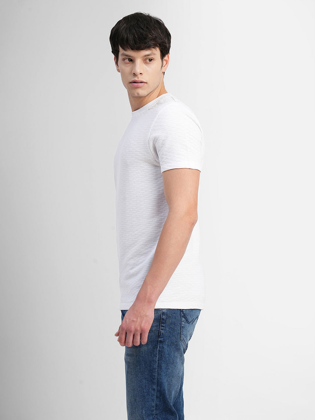 White Crew Neck T-shirt
