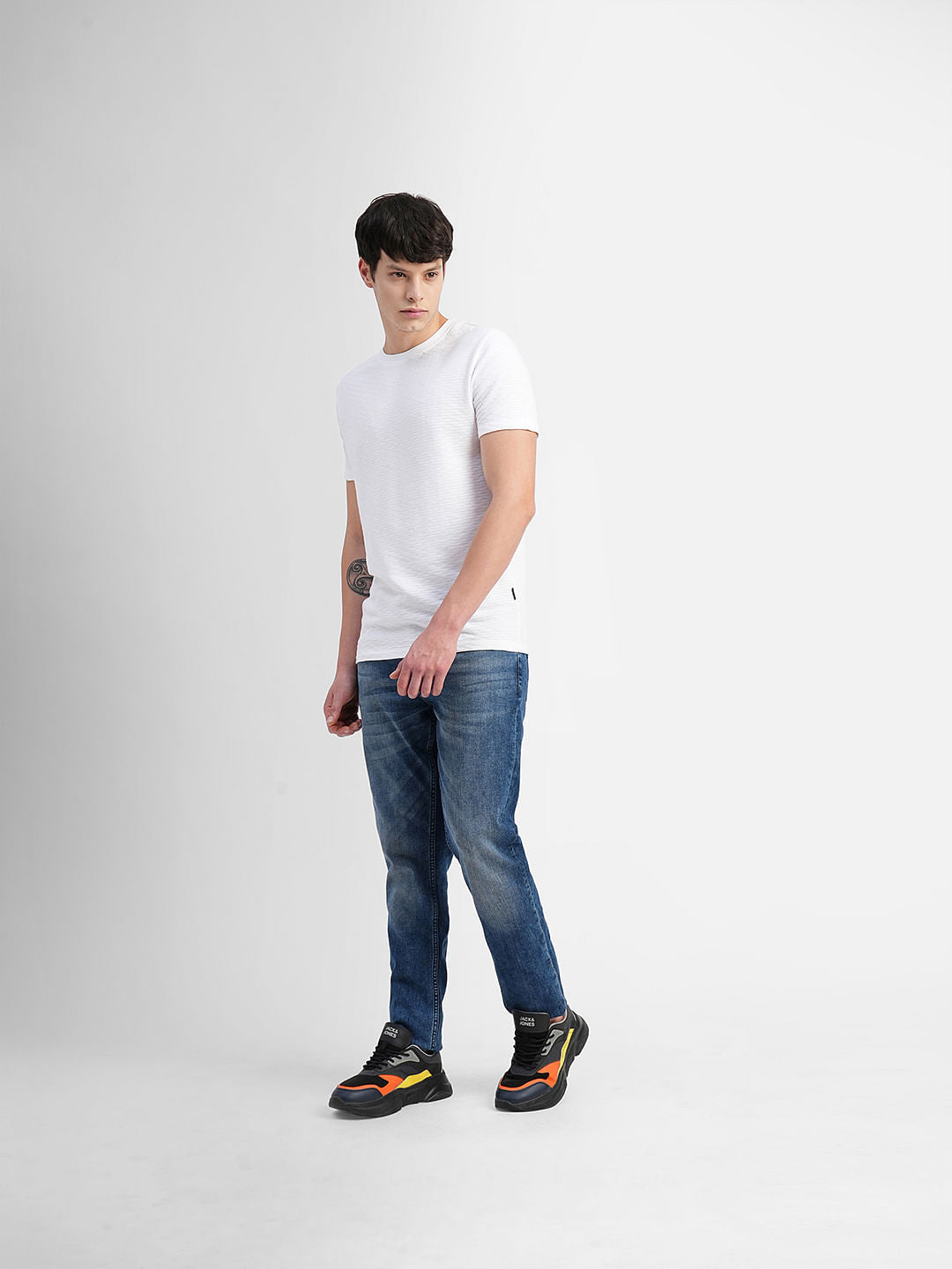 White Crew Neck T-shirt