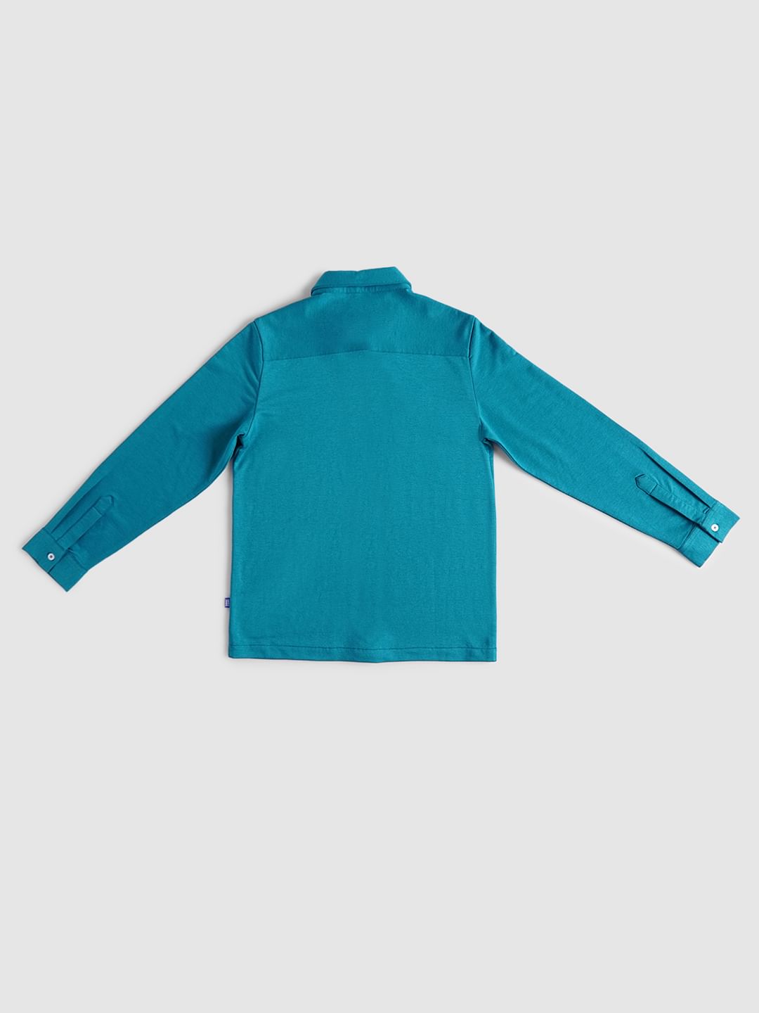 BOYS Blue Jersey Full Sleeves Shirt
