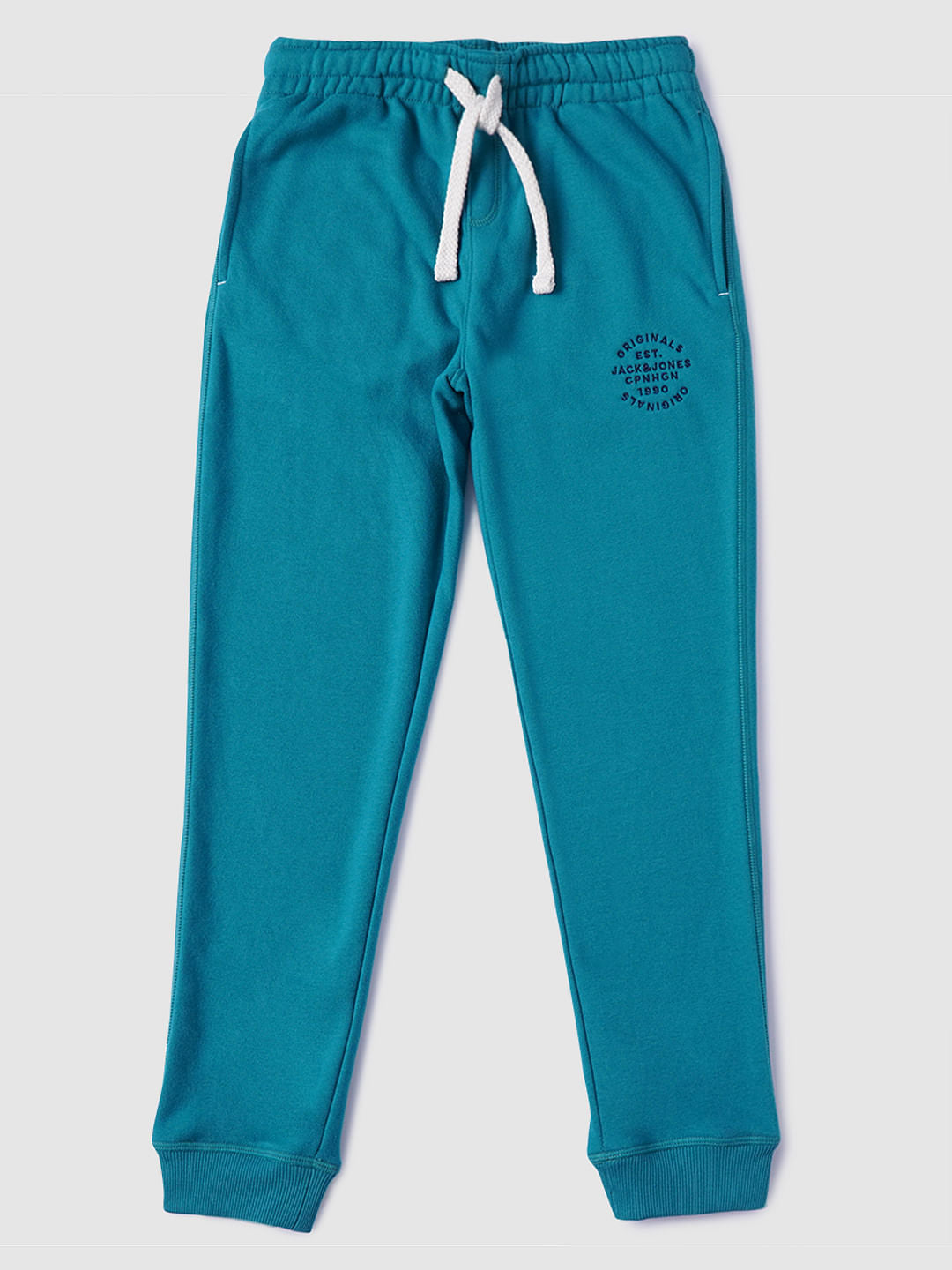 Boys Blue Sweatpants - 4/5Y