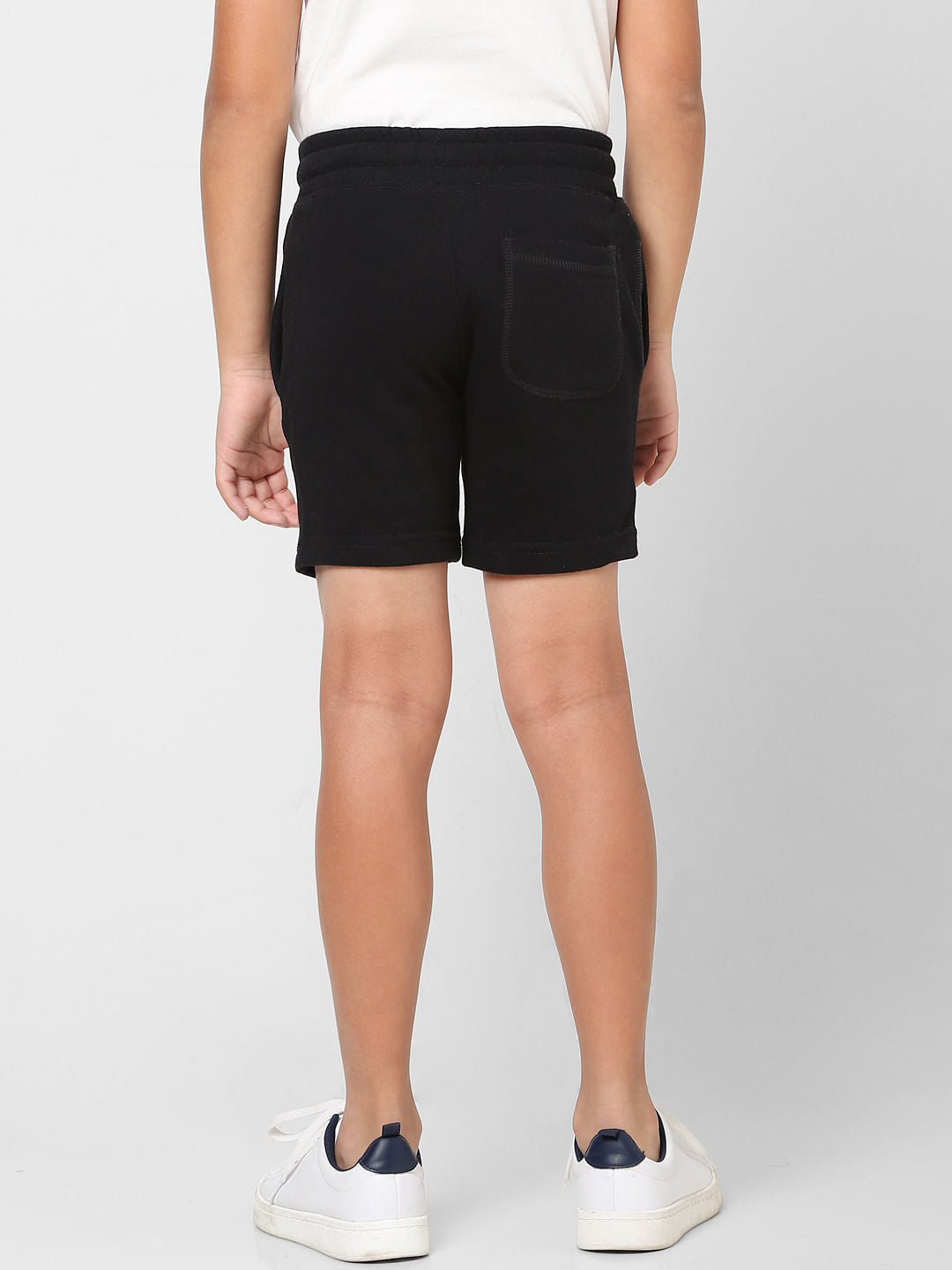 BOYS Black Sweatshorts