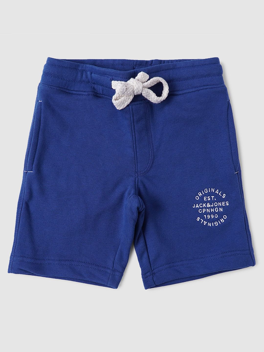 Boys Blue Sweatshorts - 4/5Y