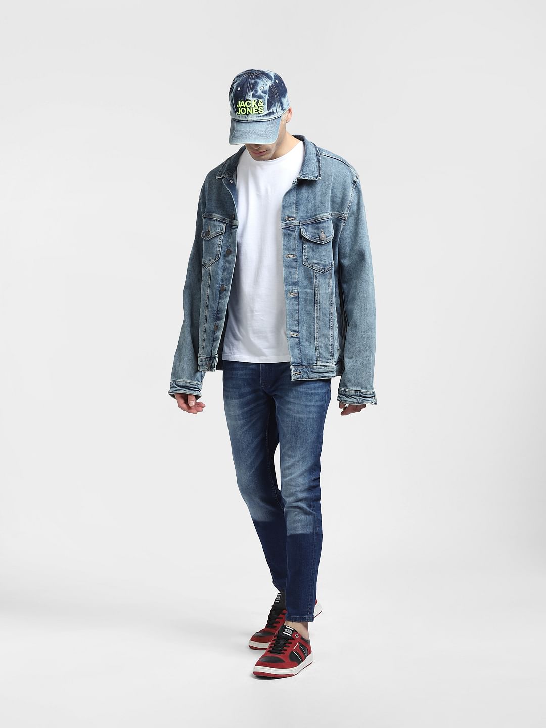 Dark Blue Low Rise Liam Skinny Jeans - 28/30
