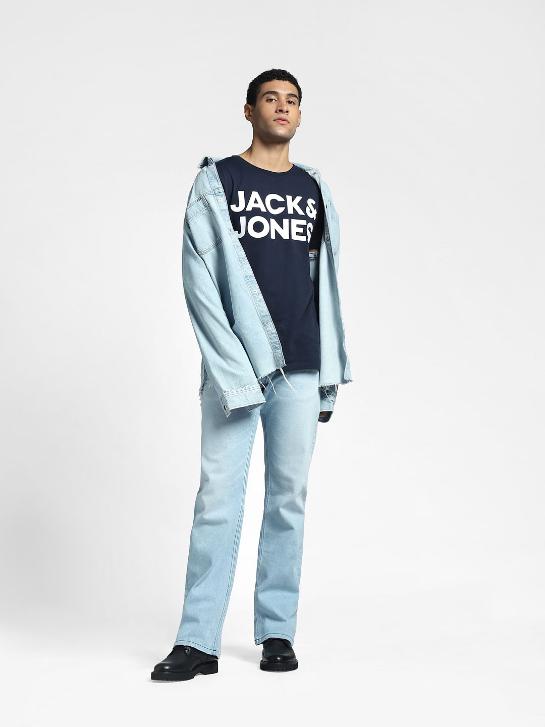 Light Blue Bootcut Jeans - 28/30