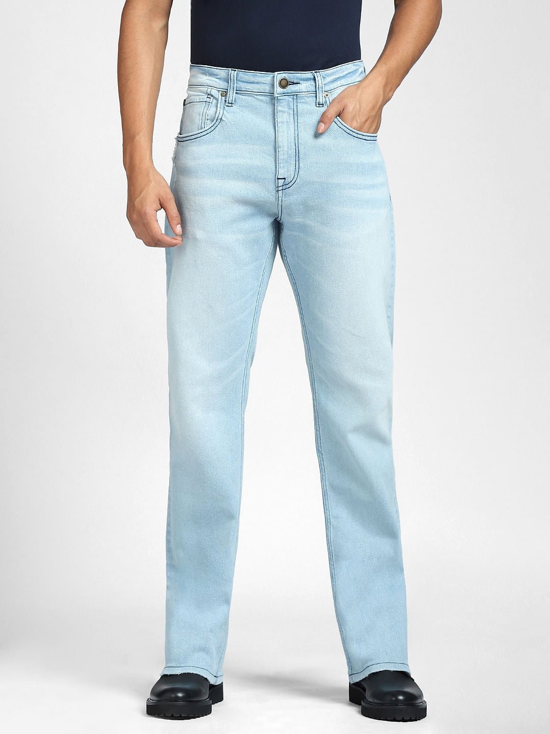 Light Blue Bootcut Jeans