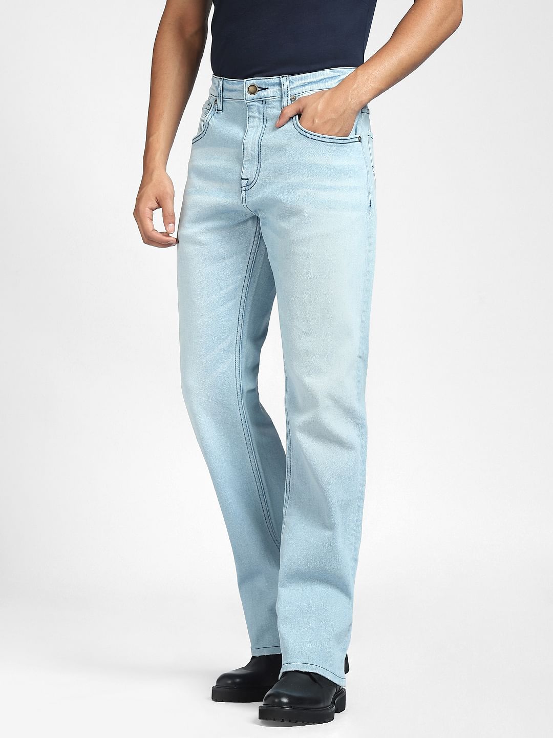 Light Blue Bootcut Jeans