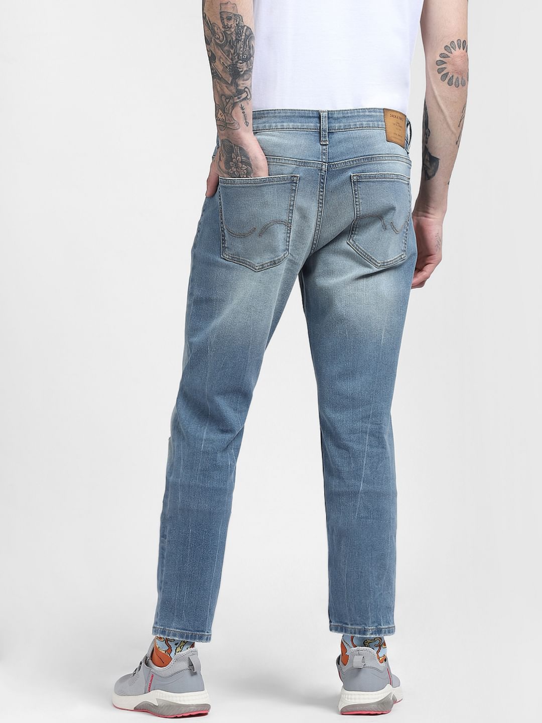 Light Blue Low Rise Glenn Slim Fit Jeans