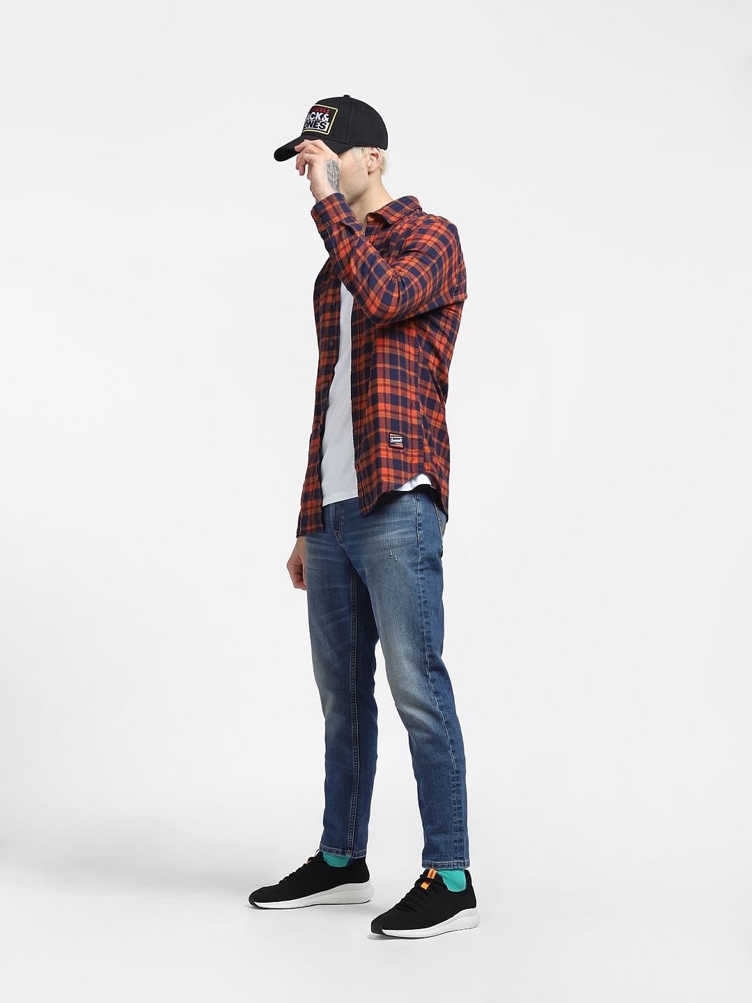 Blue Low Rise Glenn Slim Fit Jeans - 28/30