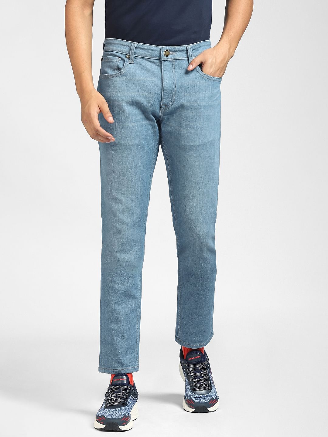 Blue Low Rise Ben Skinny Jeans