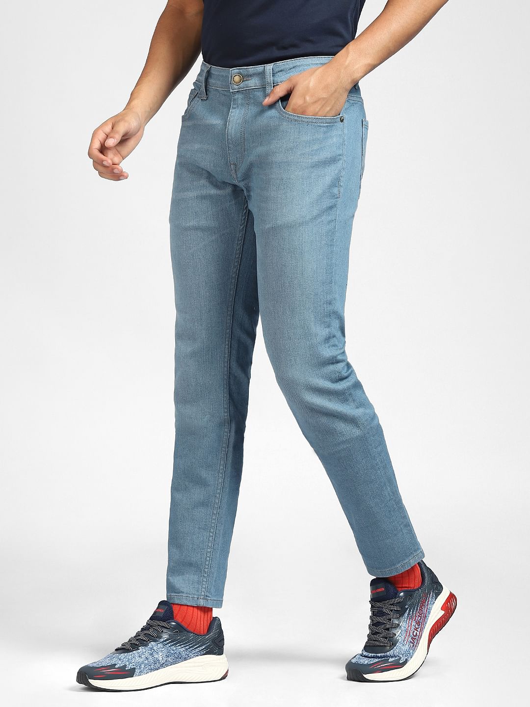 Blue Low Rise Ben Skinny Jeans