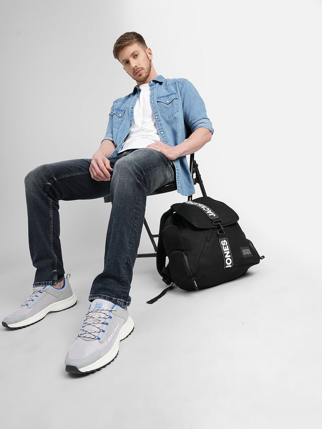 Dark Blue Low Rise Glenn Slim Fit Jeans - 28/30