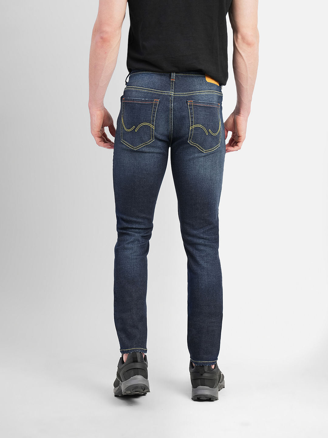 Dark Blue Low Rise Ben Skinny Jeans