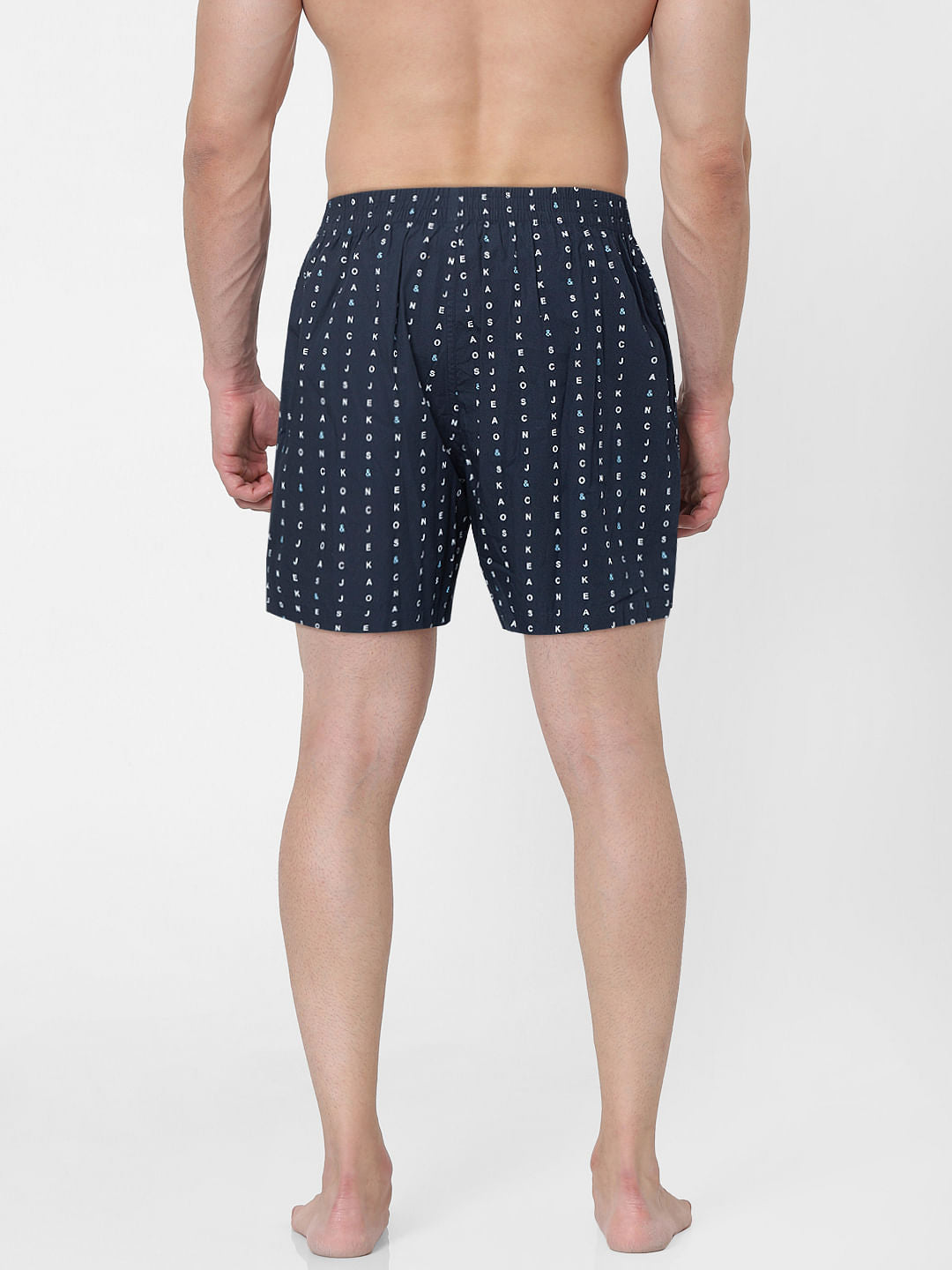 Blue All Over Print Boxers