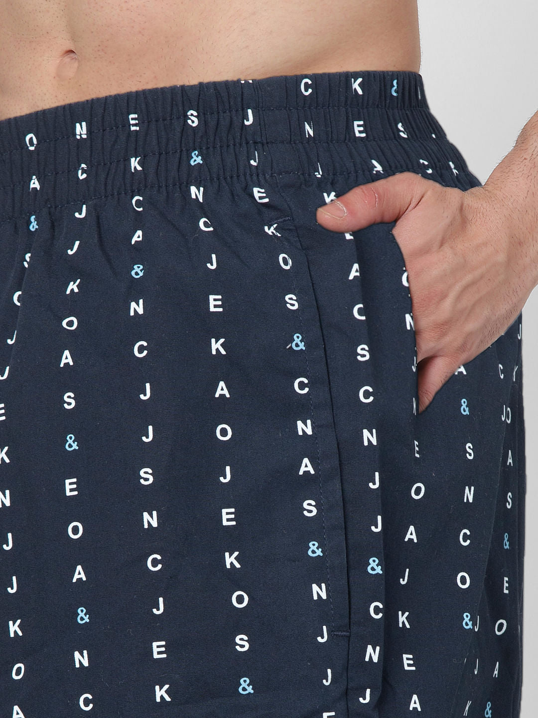 Blue All Over Print Boxers