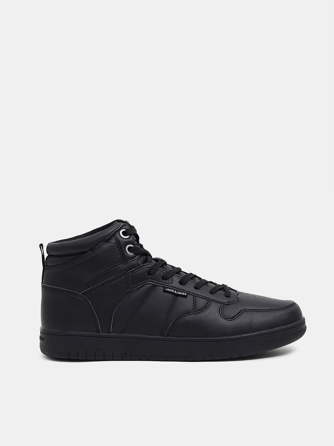 Black High Top Sneakers - 40