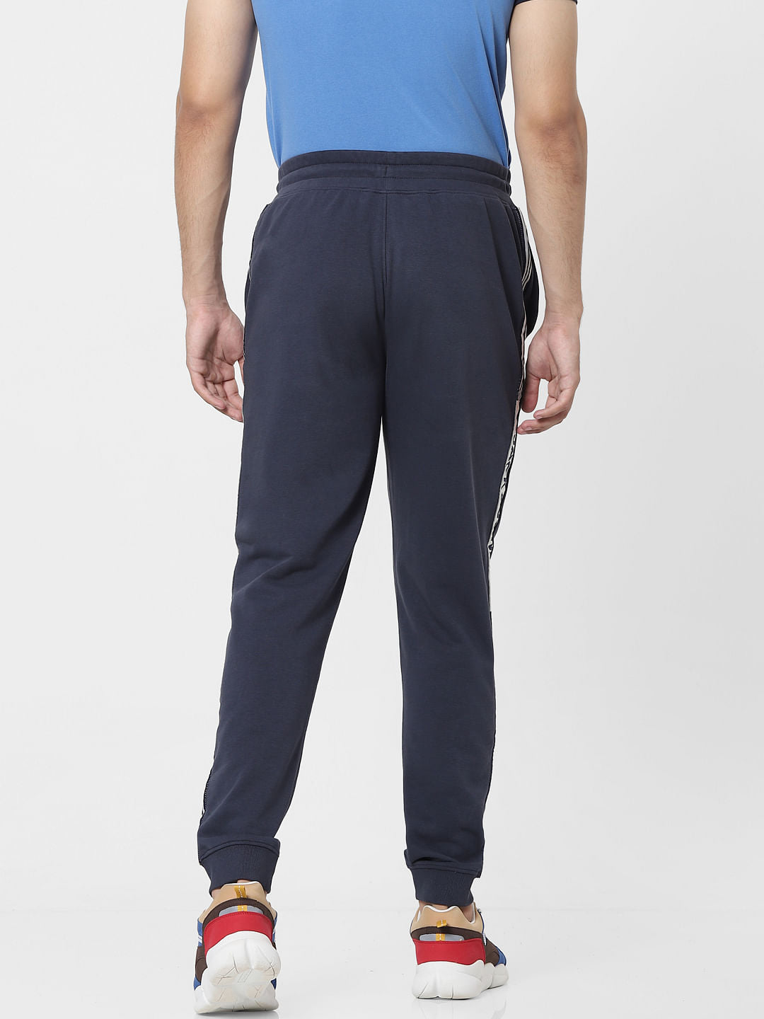 Blue Tape Detail Sweatpants
