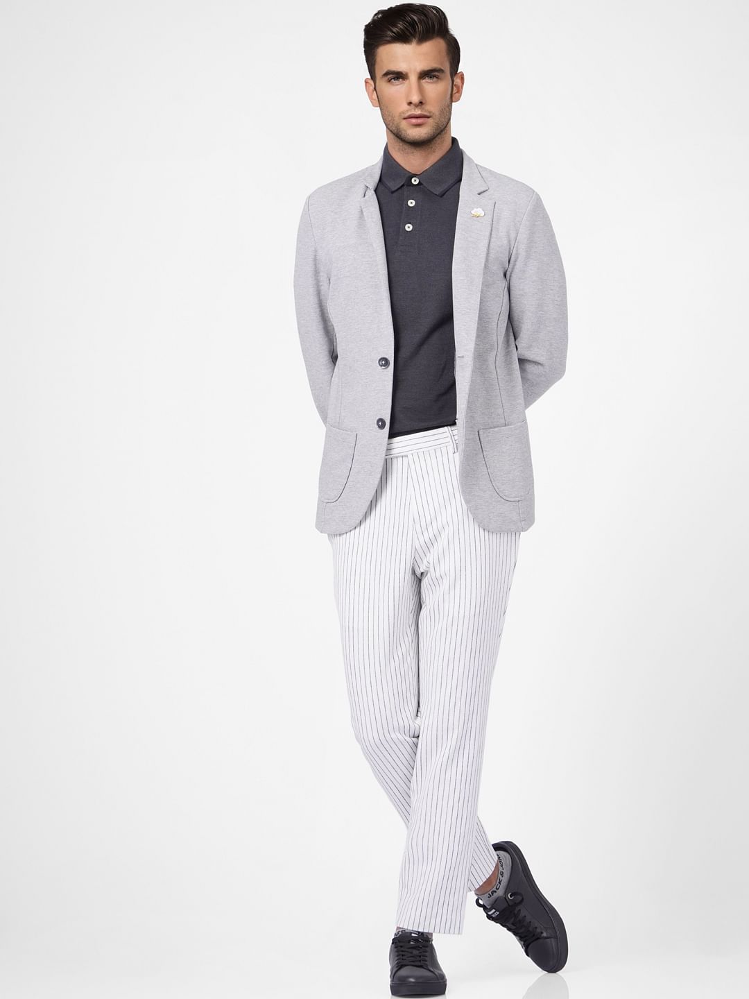 Black Polo Neck T-shirt