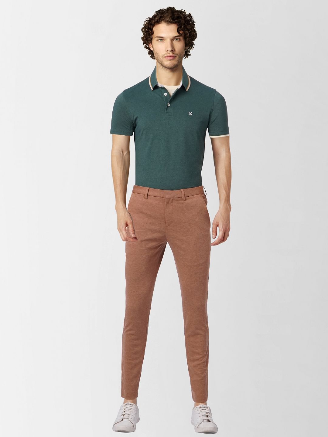 Green Polo Neck T-shirt