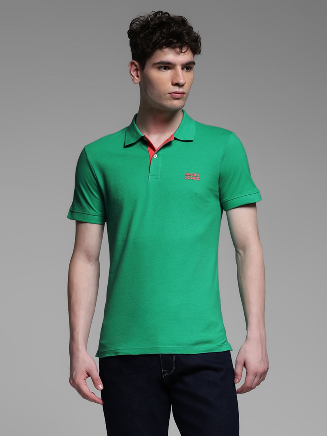 GREEN COTTON POLO