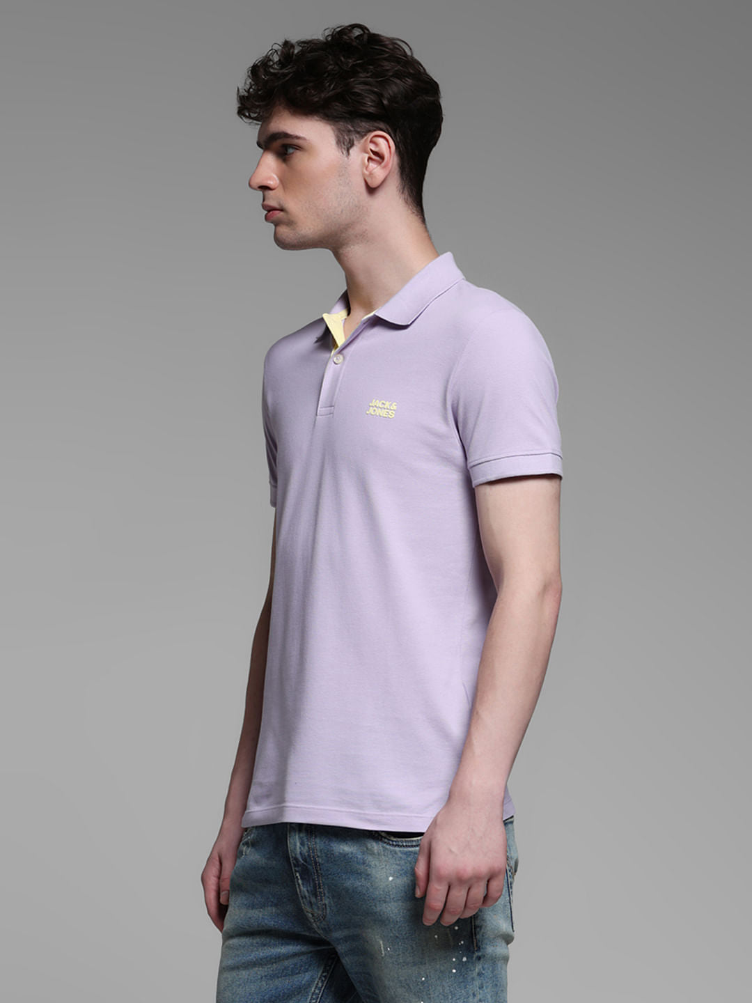 LAVENDER COTTON POLO