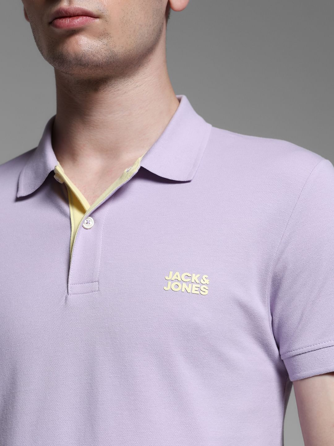 LAVENDER COTTON POLO