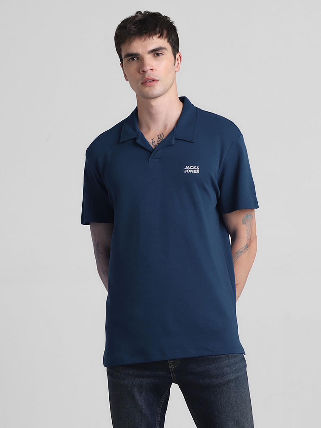 Dark Blue Polo T-shirt