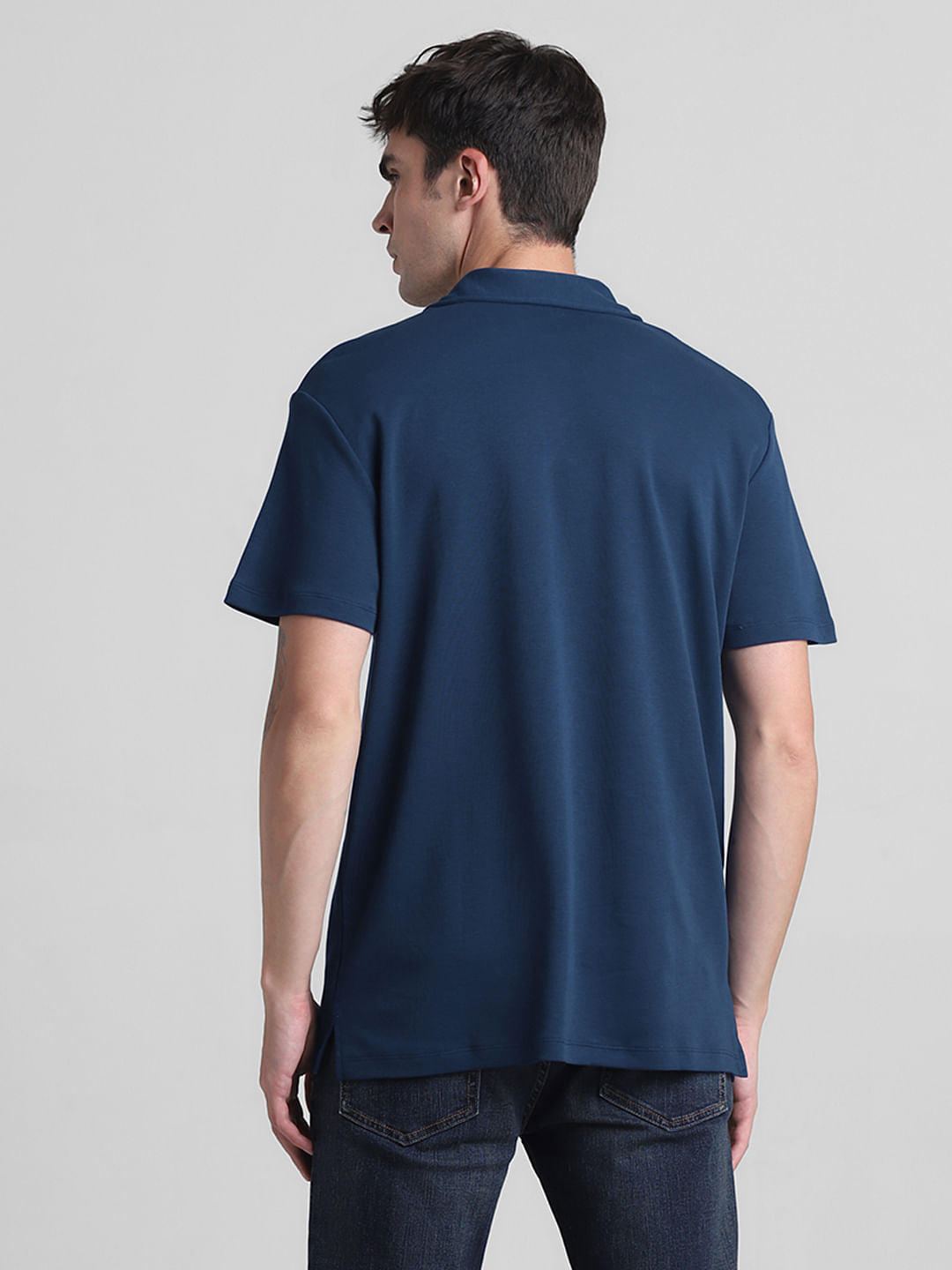 Dark Blue Polo T-shirt