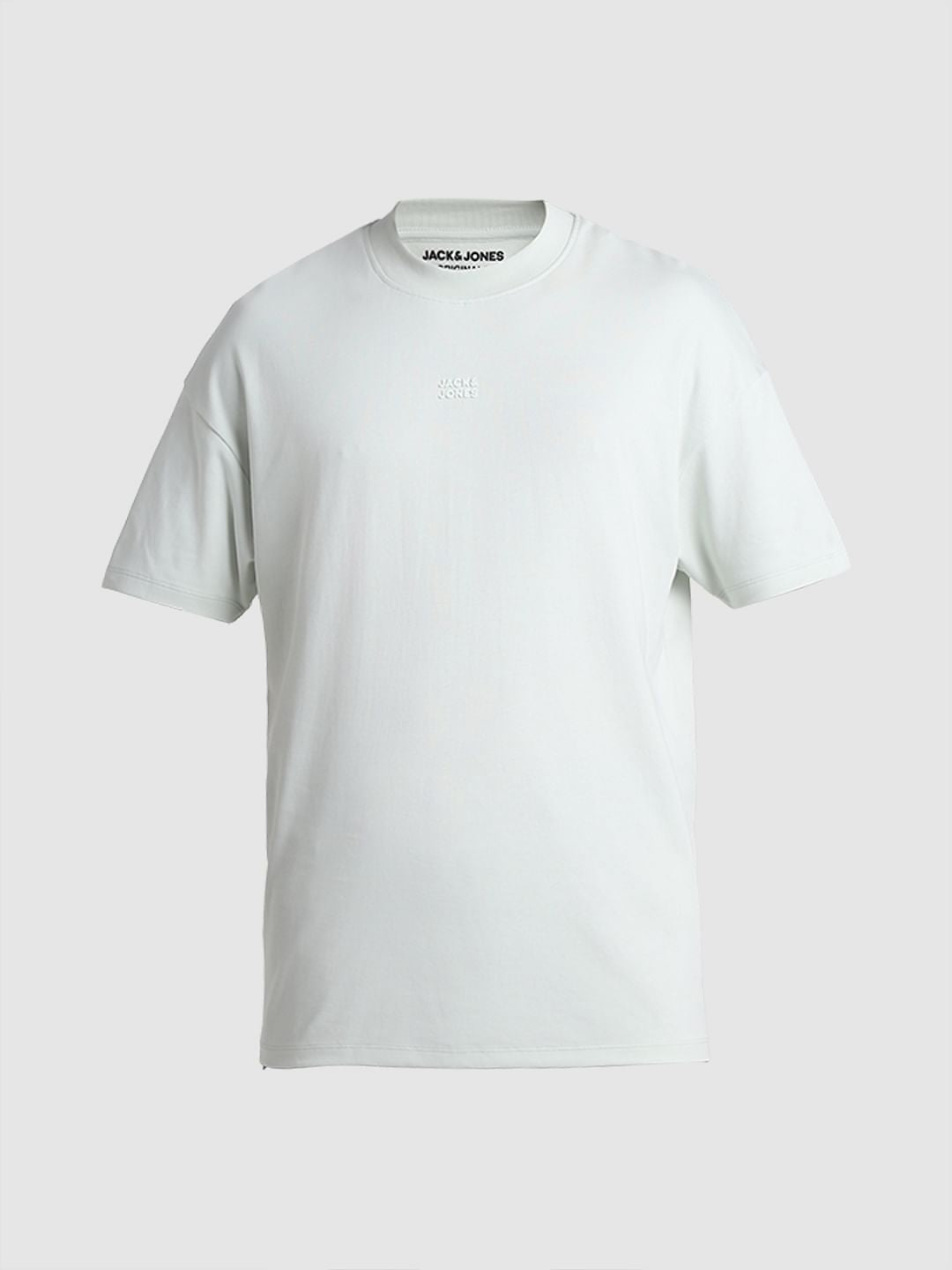 White Graphic Print Oversized T-shirt