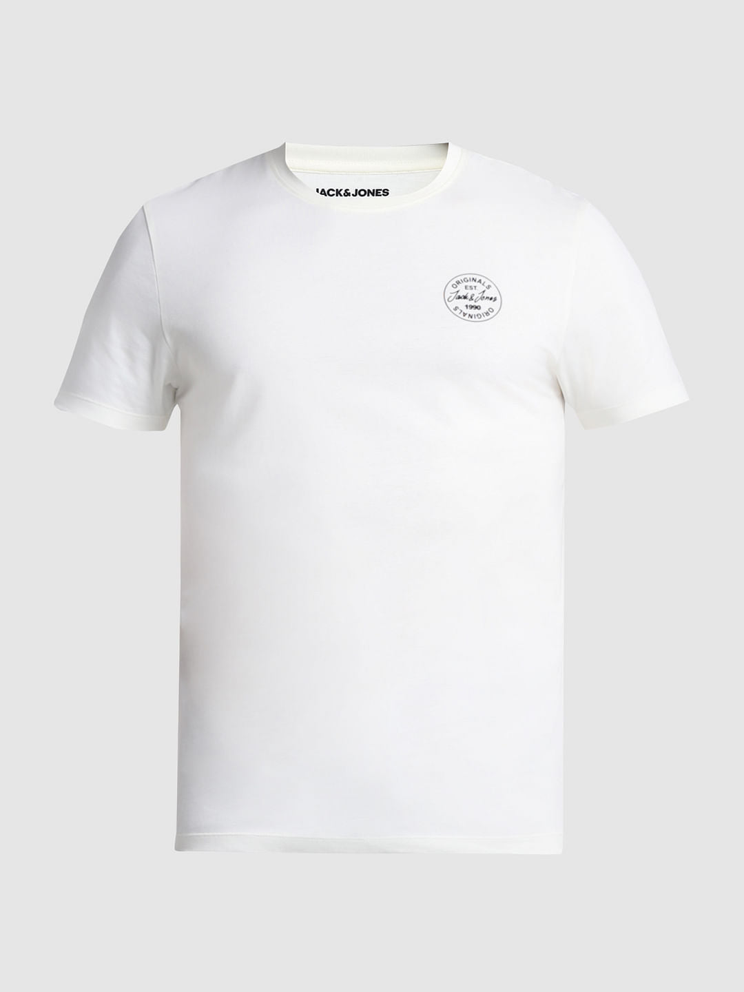 White Crew Neck T-shirt