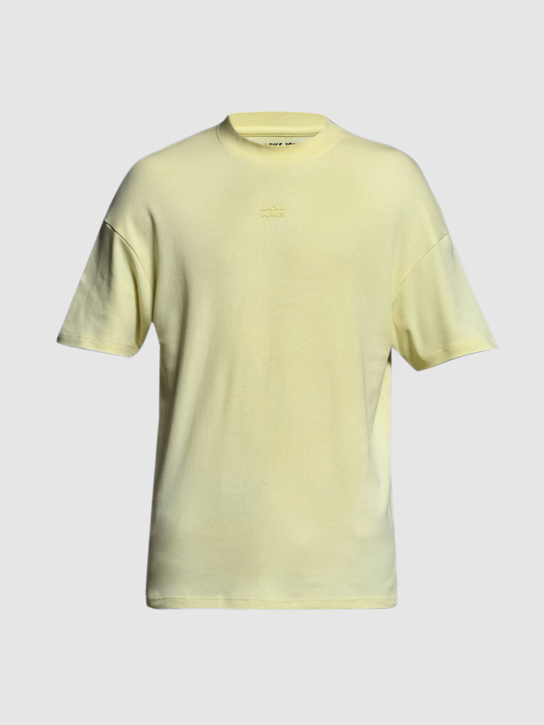 Yellow Oversized Crew Neck T-shirt