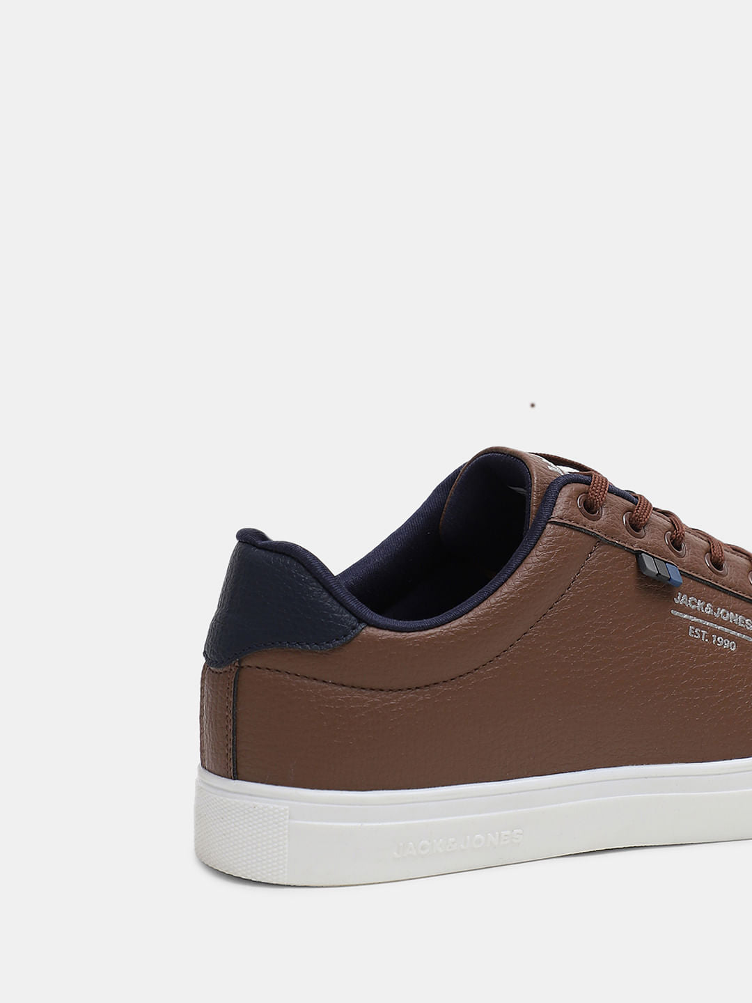 Brown Premium Lace Up Sneakers