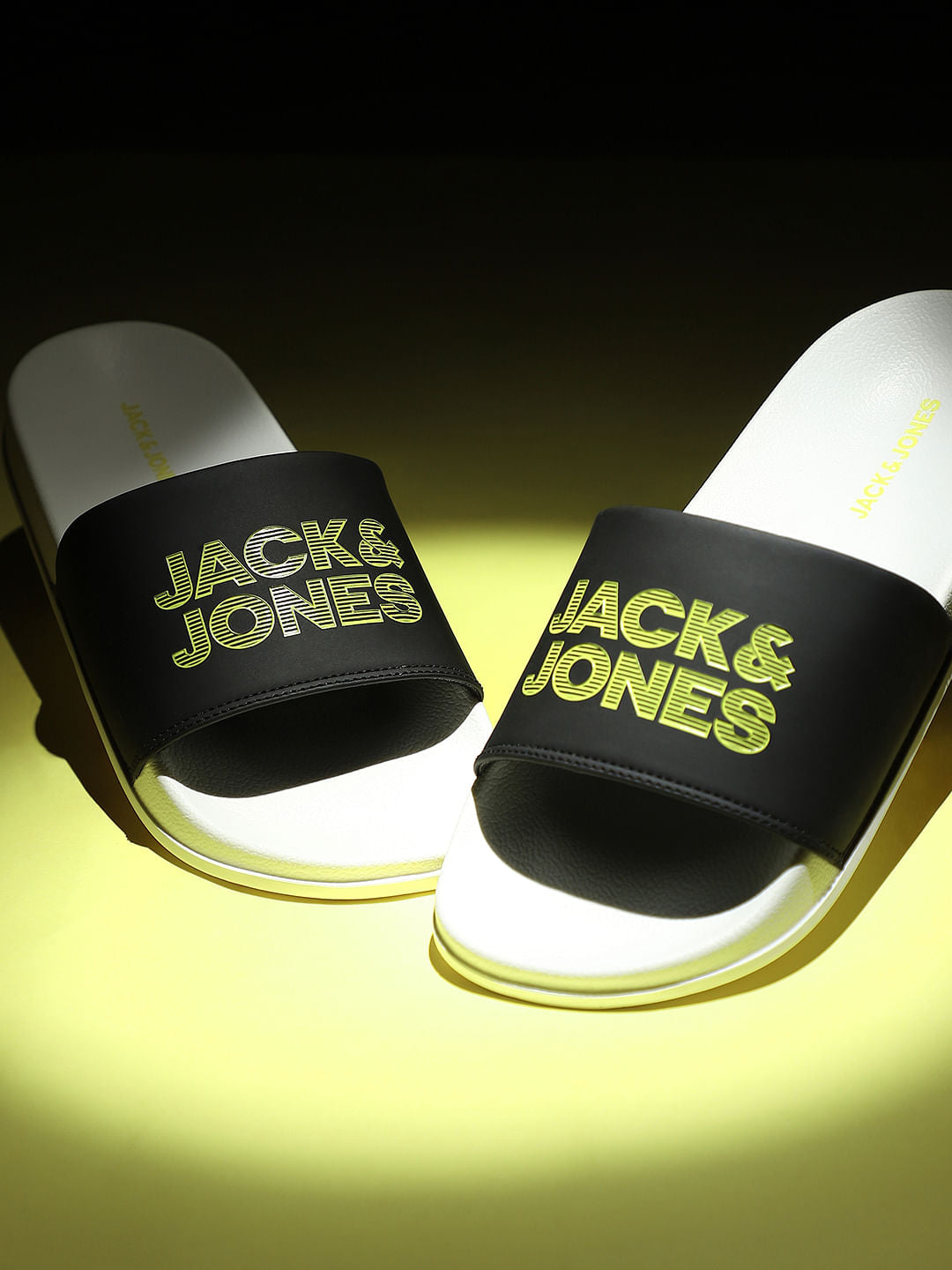 Black & White Logo Print Sliders - 40