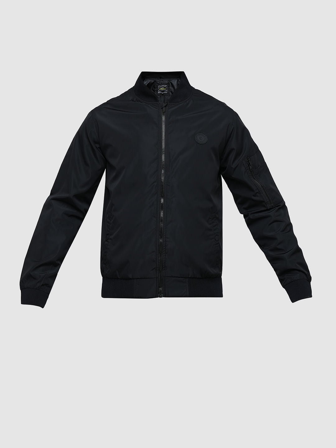 PRODUKT by JACK&JONES Black Bomber Jacket
