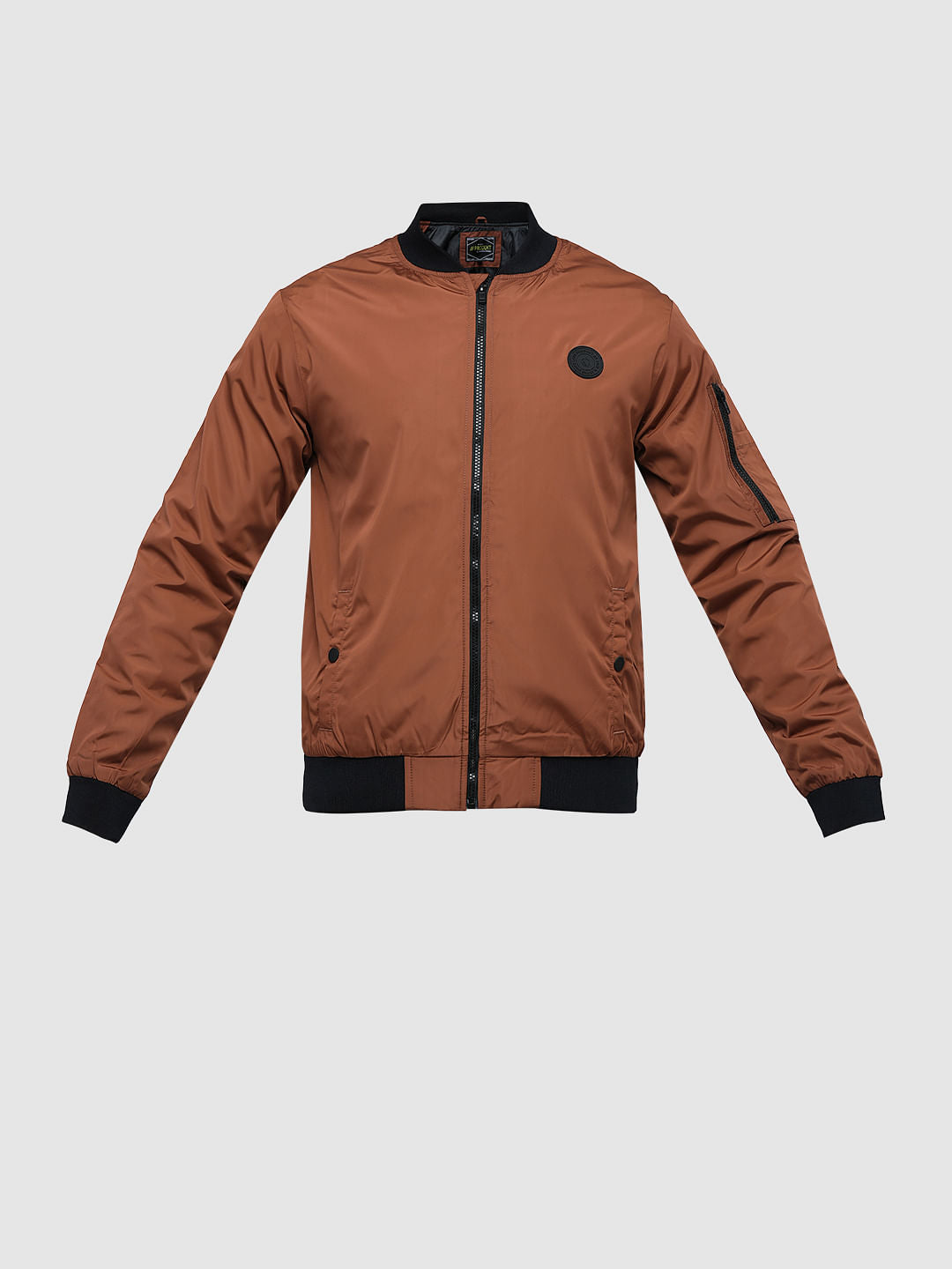 PRODUKT by JACK&JONES Brown Bomber Jacket