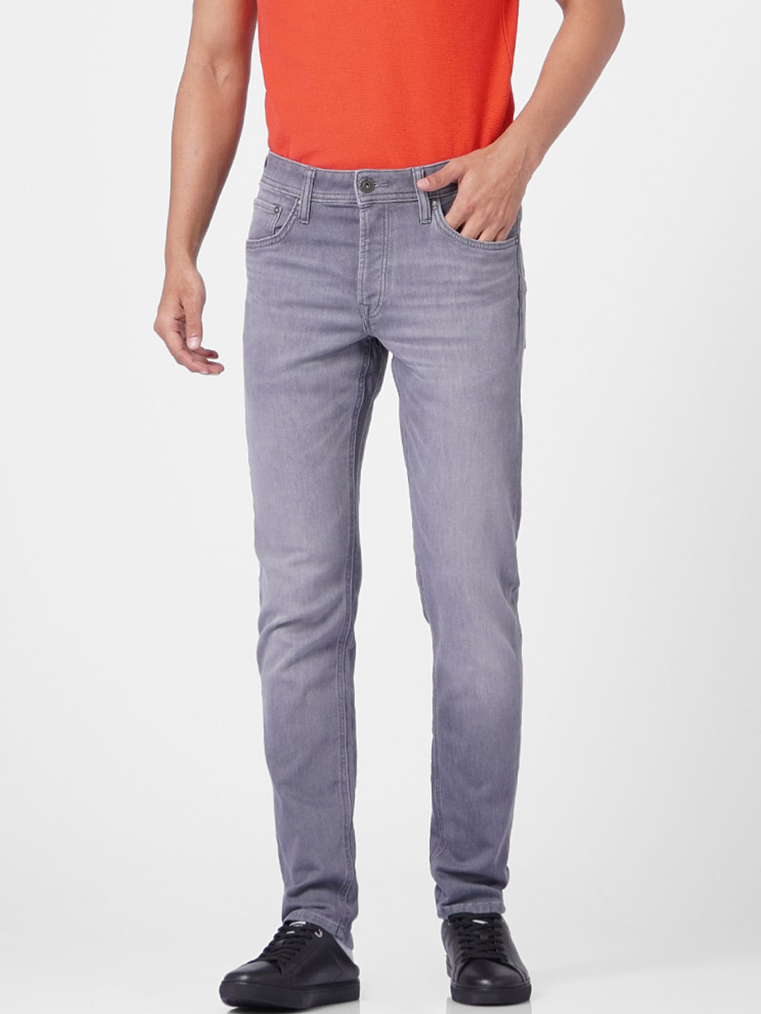 Light Blue Low Rise Glenn Slim Fit Jeans