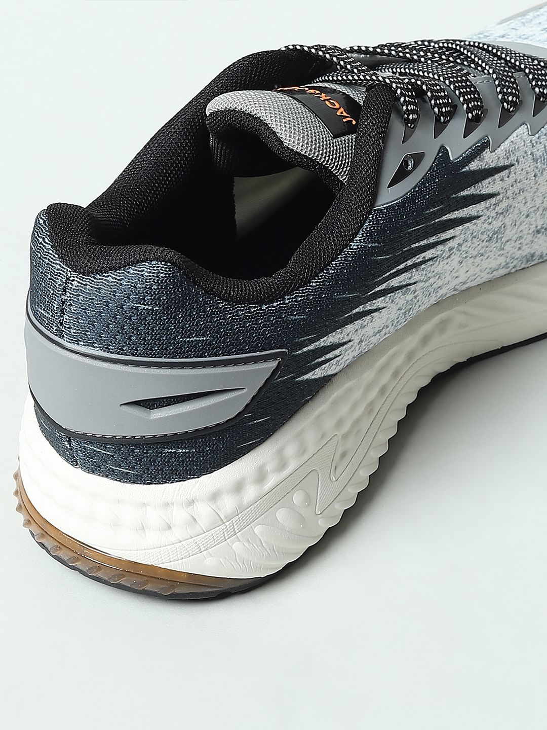 Grey Abstract Printed Sneakers