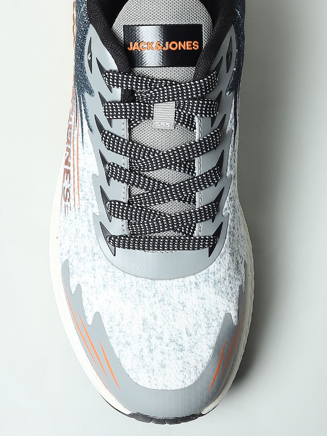 Grey Abstract Printed Sneakers