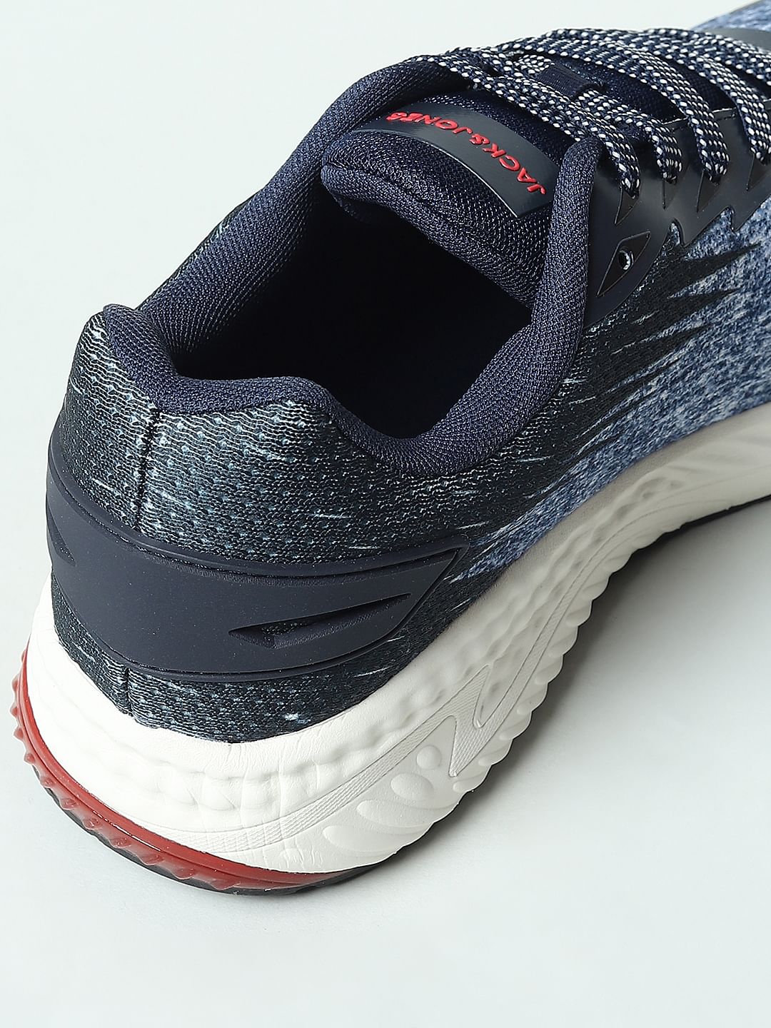 Blue Abstract Printed Sneakers