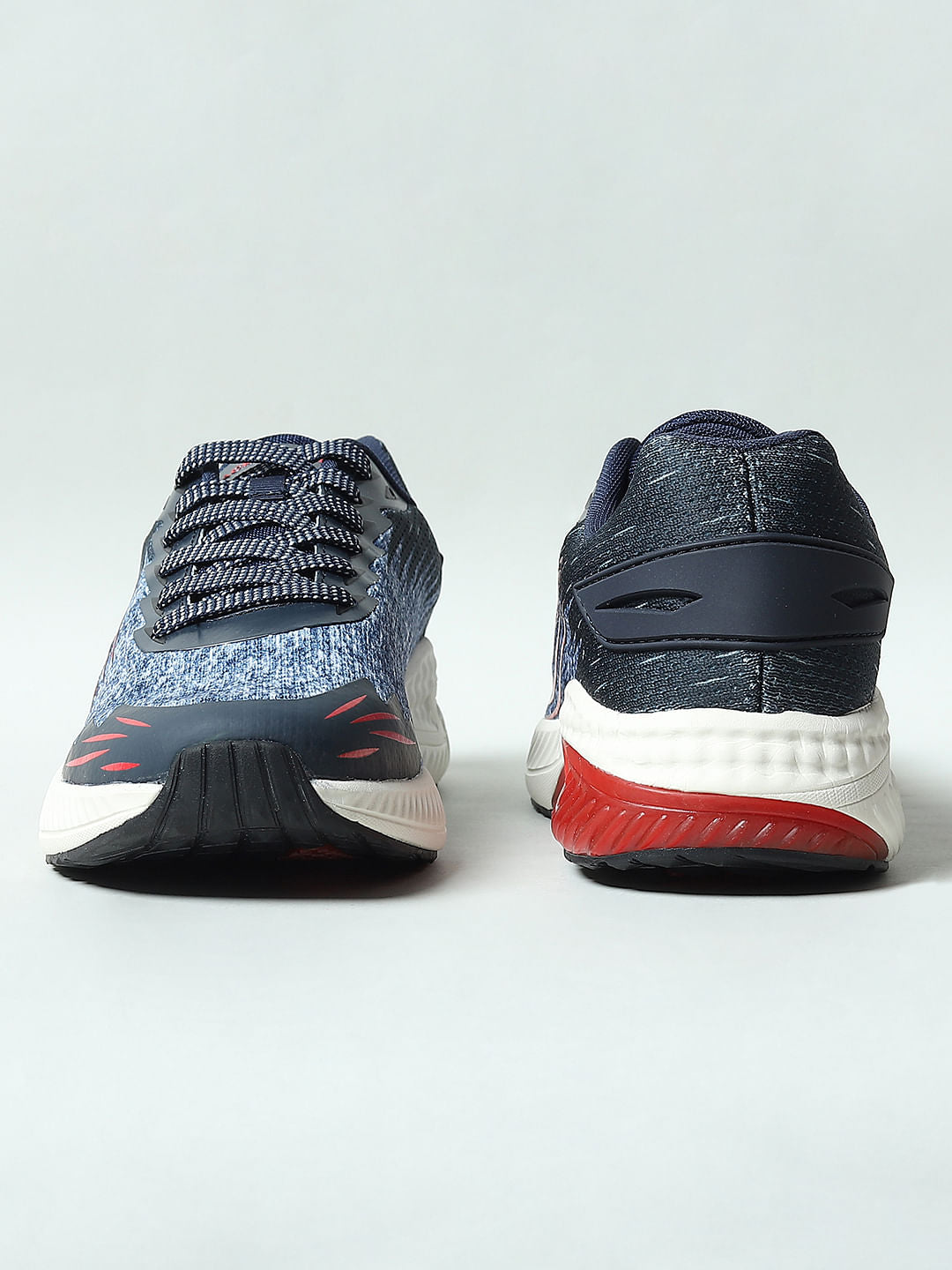 Blue Abstract Printed Sneakers