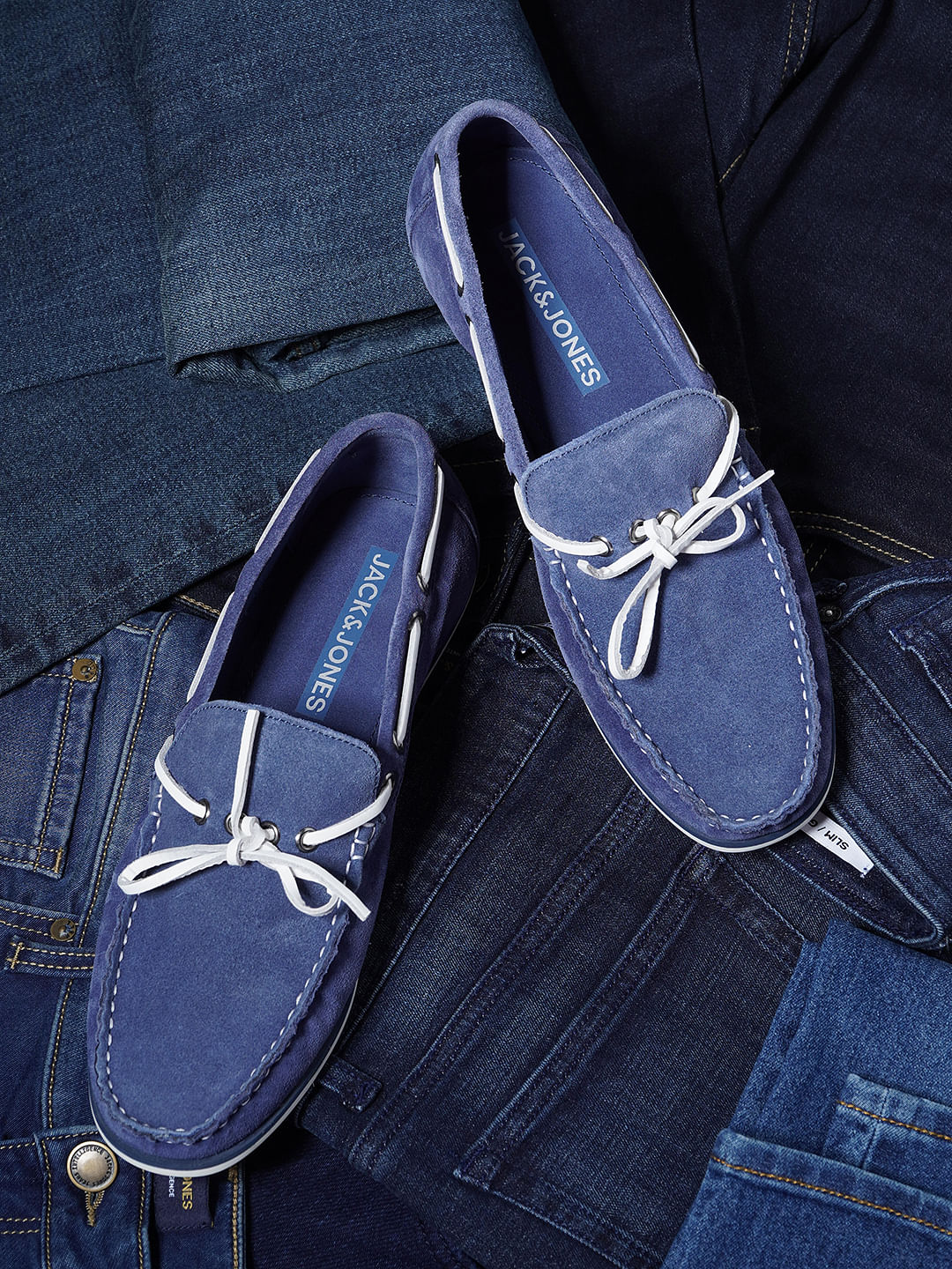 Blue Suede Loafers - 6