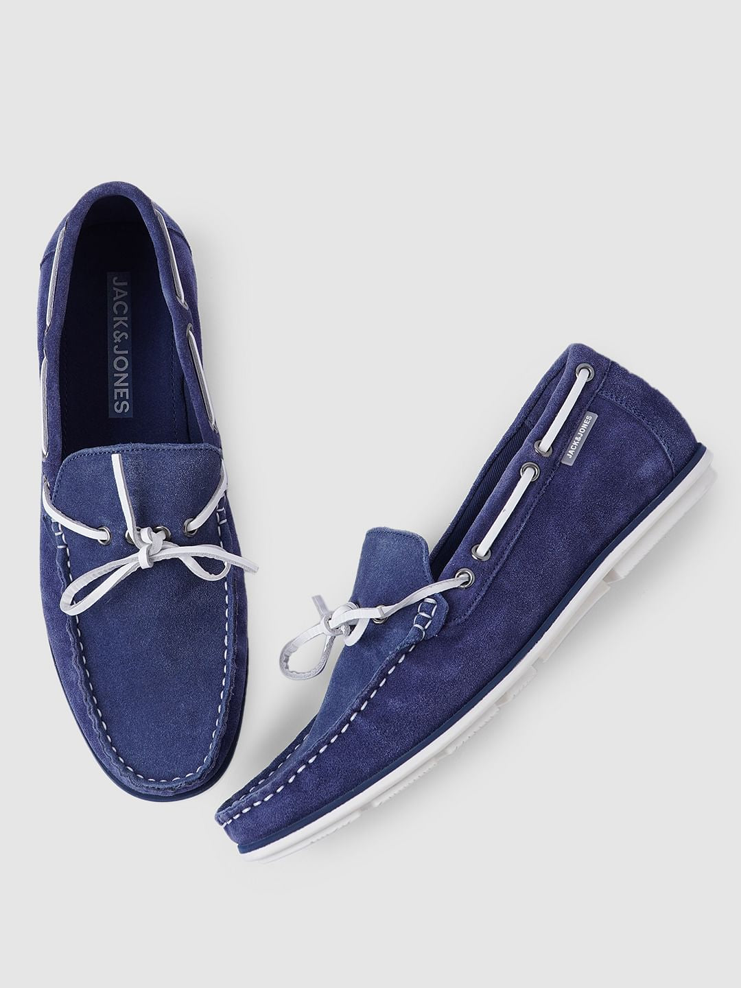 Blue Suede Loafers