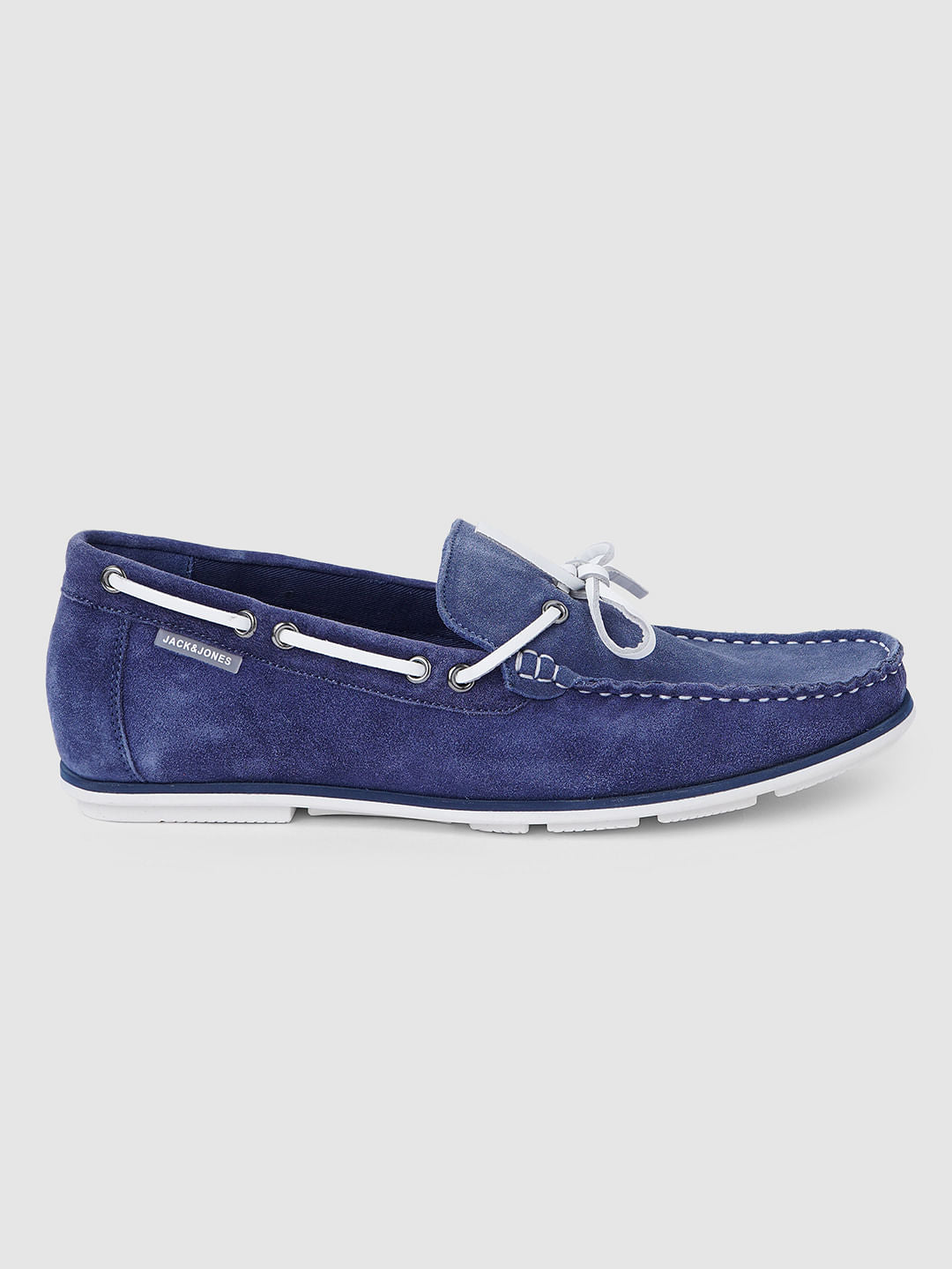 Blue Suede Loafers